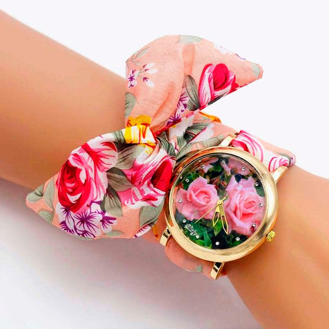 Montre foulard quartz