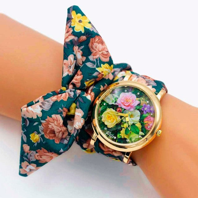 Montre foulard quartz