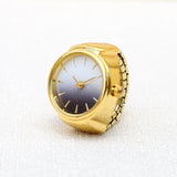 Bague montre quartz chic extensible unisex