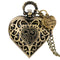 Montre collier quartz Vintage Hearth 1