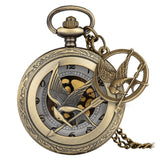 Montre a gousset geai moqueur Hunger Games