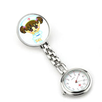 Montre infirmière mignonne à clip