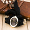 Montre foulard chic Noir