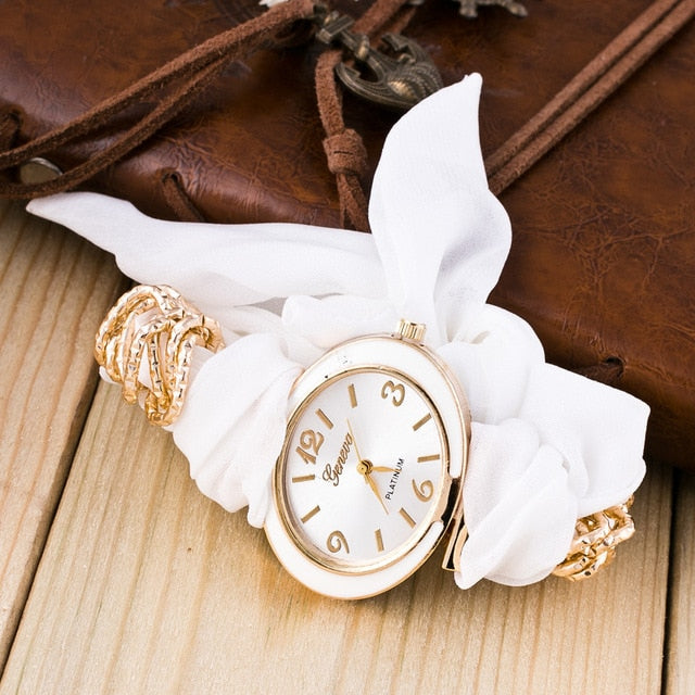 Montre foulard chic