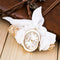 Montre foulard chic Blanc