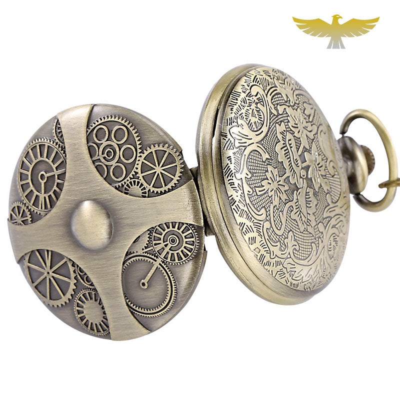 Mouvement De Montre De Poche Gousset Ancien - Spirale Cylindrique Rare, Fonctionnel, 43mm