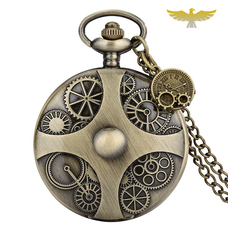 Montre de poche gousset steampunk