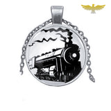 Coffret-cadeau montre gousset argent et or steampunk